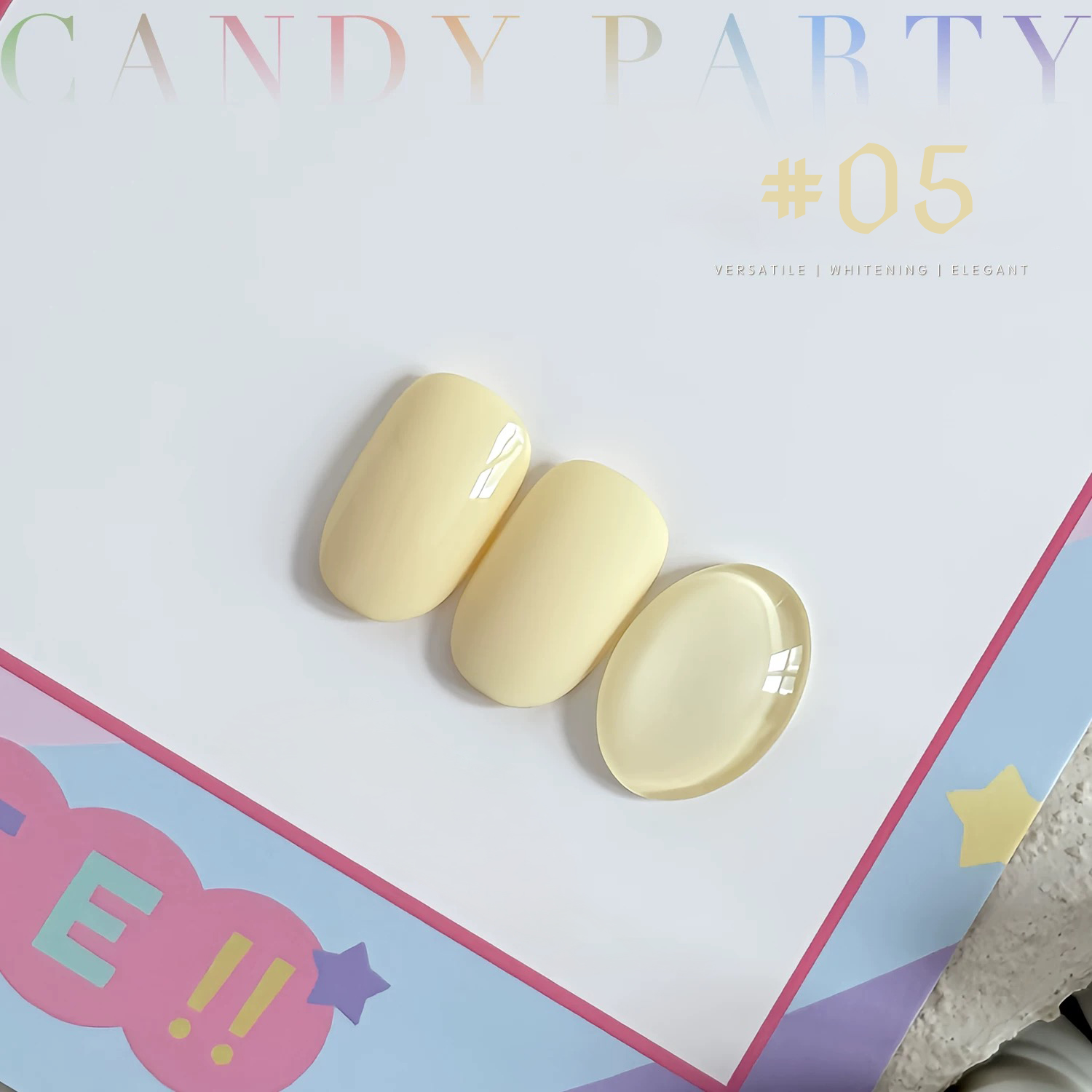 Nail Art Yellow - MIANEL 12ML キュートネイルズ キャンディーヌードジェルネイルポリッシュ 2026 新ミントグリーン