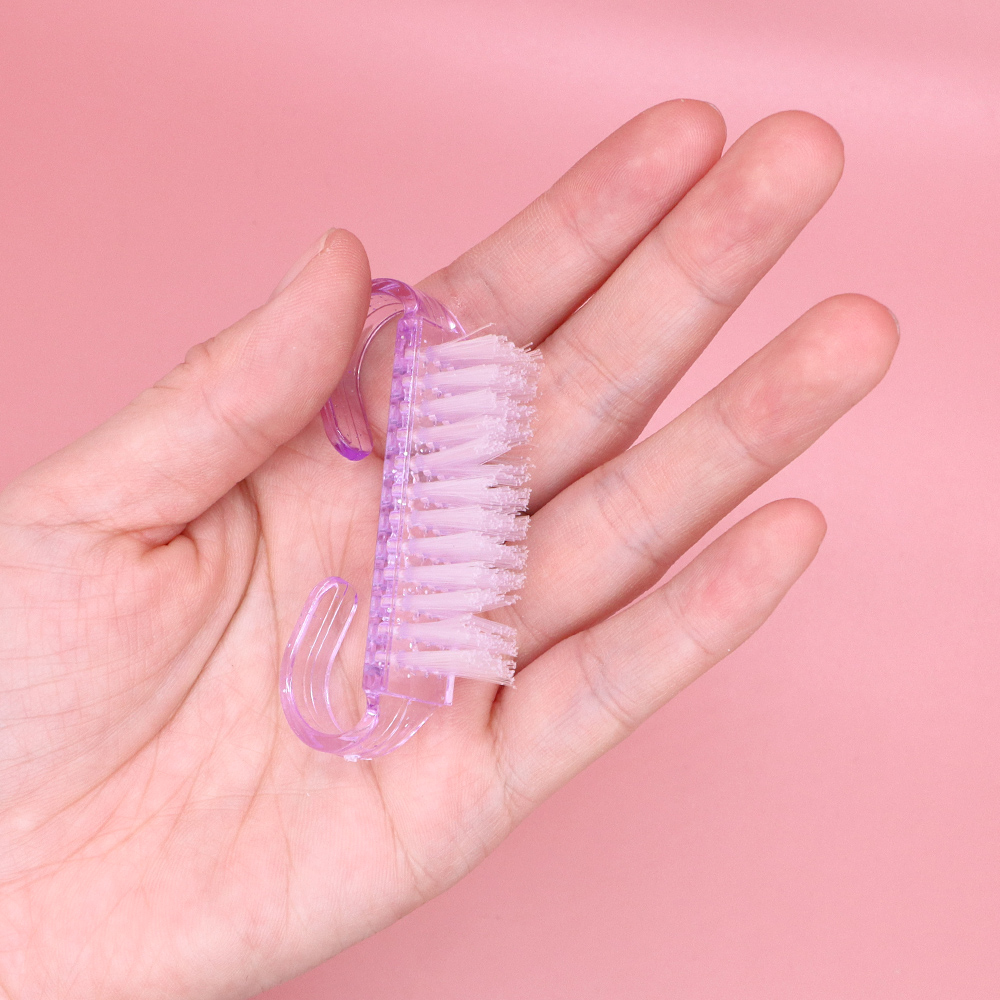 10/30 個アクリルネイルアートブラシ 4 色マニキュアツ - Nail Fan Brush のレビューと価格