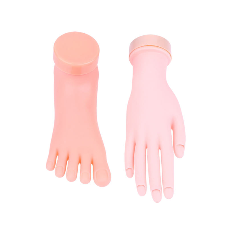 ネイルアートトレーニング練習用ハンドシリコン製フェイクハンド - Nail Art Fake のレビューと価格