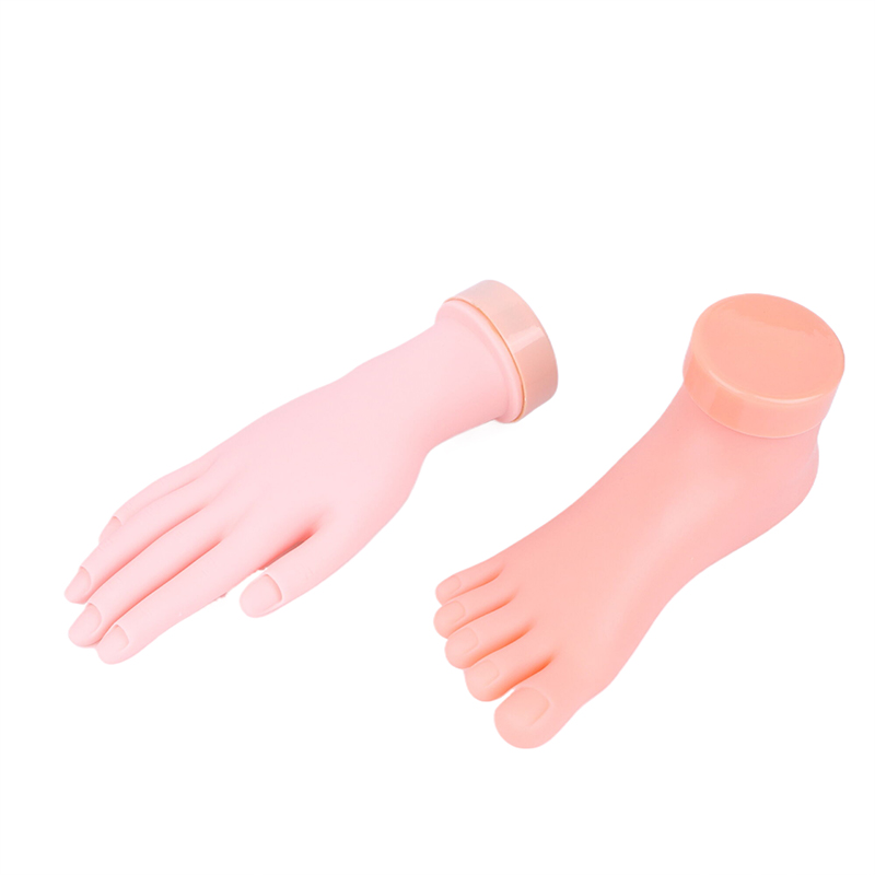 ネイルアートトレーニング練習用ハンドシリコン製フェイクハンド - Nail Art Fake のレビューと価格