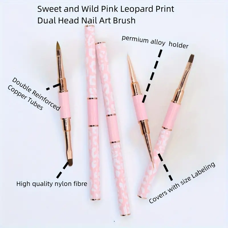 アクリルネイルブラシ,両端,プロのジェルネイルポリッシュ,花 - Nail Fan Brush のレビューと価格