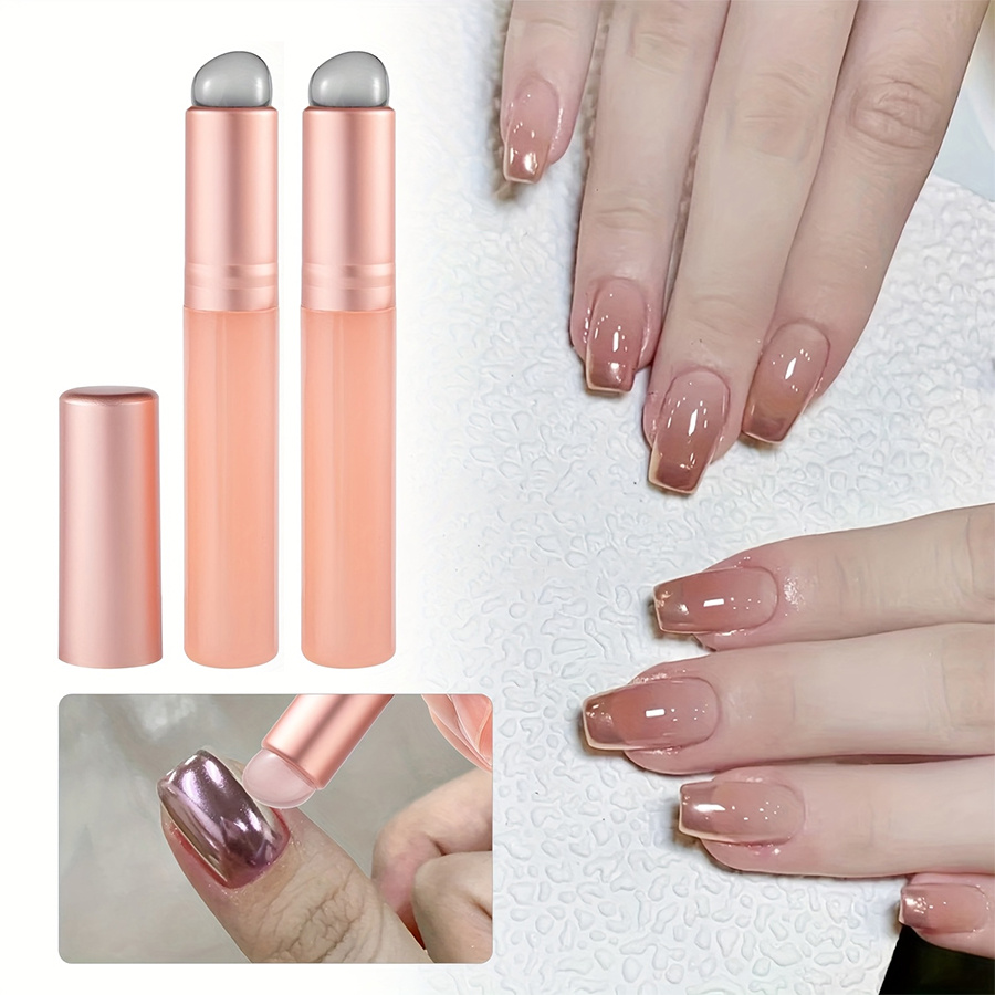 1/2/3個入りシリコンネイルブラシ、再利用可能なクロムアプ - Nail Fan Brush のレビューと価格