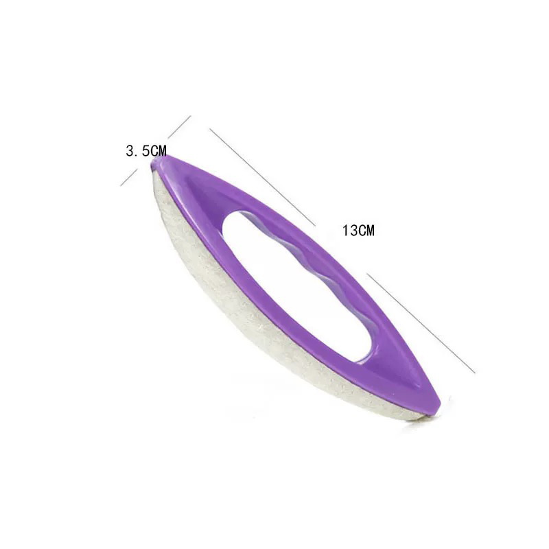 トップネイルパープルシープスキンブラシネイルアートサンディン - Nail Fan Brush のレビューと価格